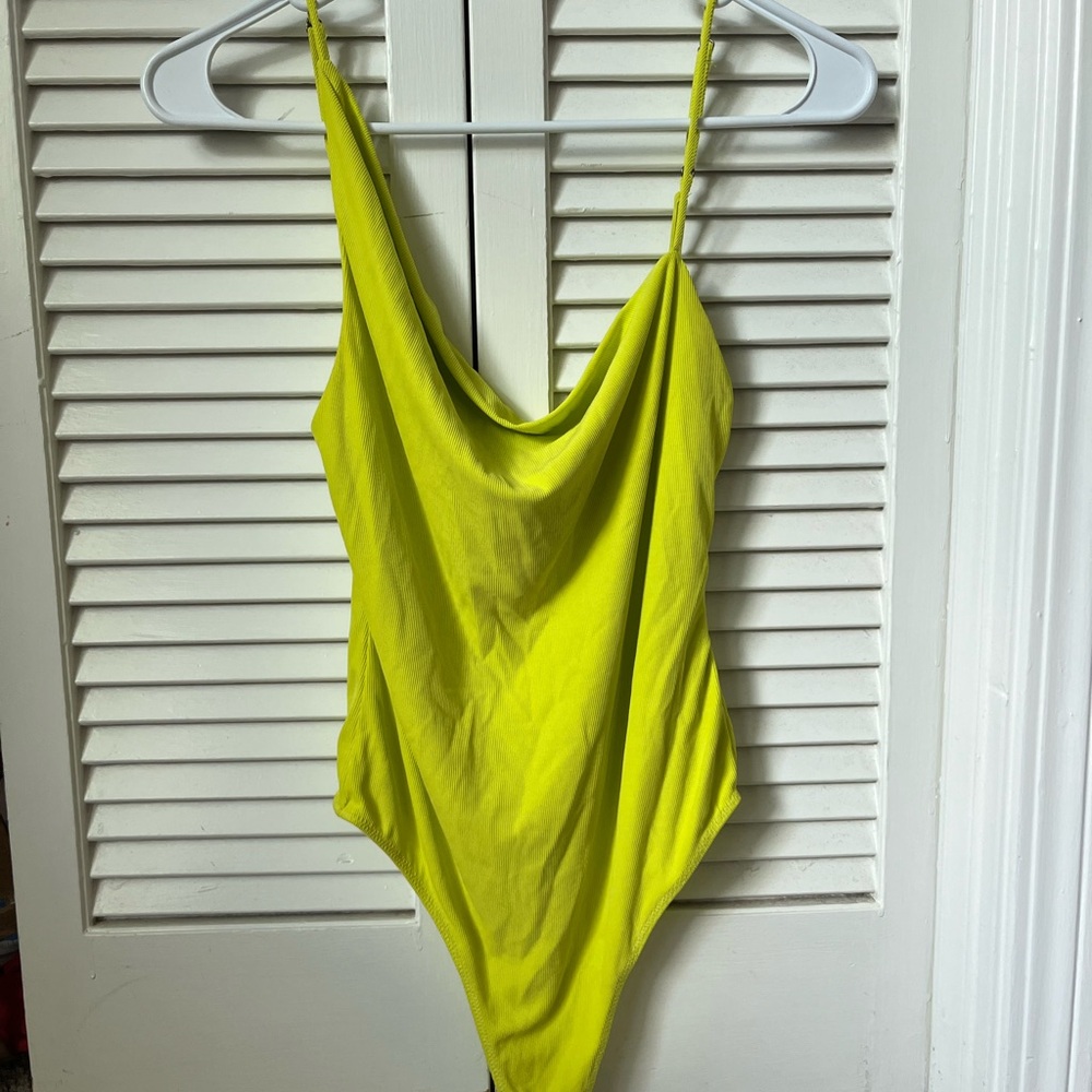 Lime Green Urban Outfitters Bodysuit